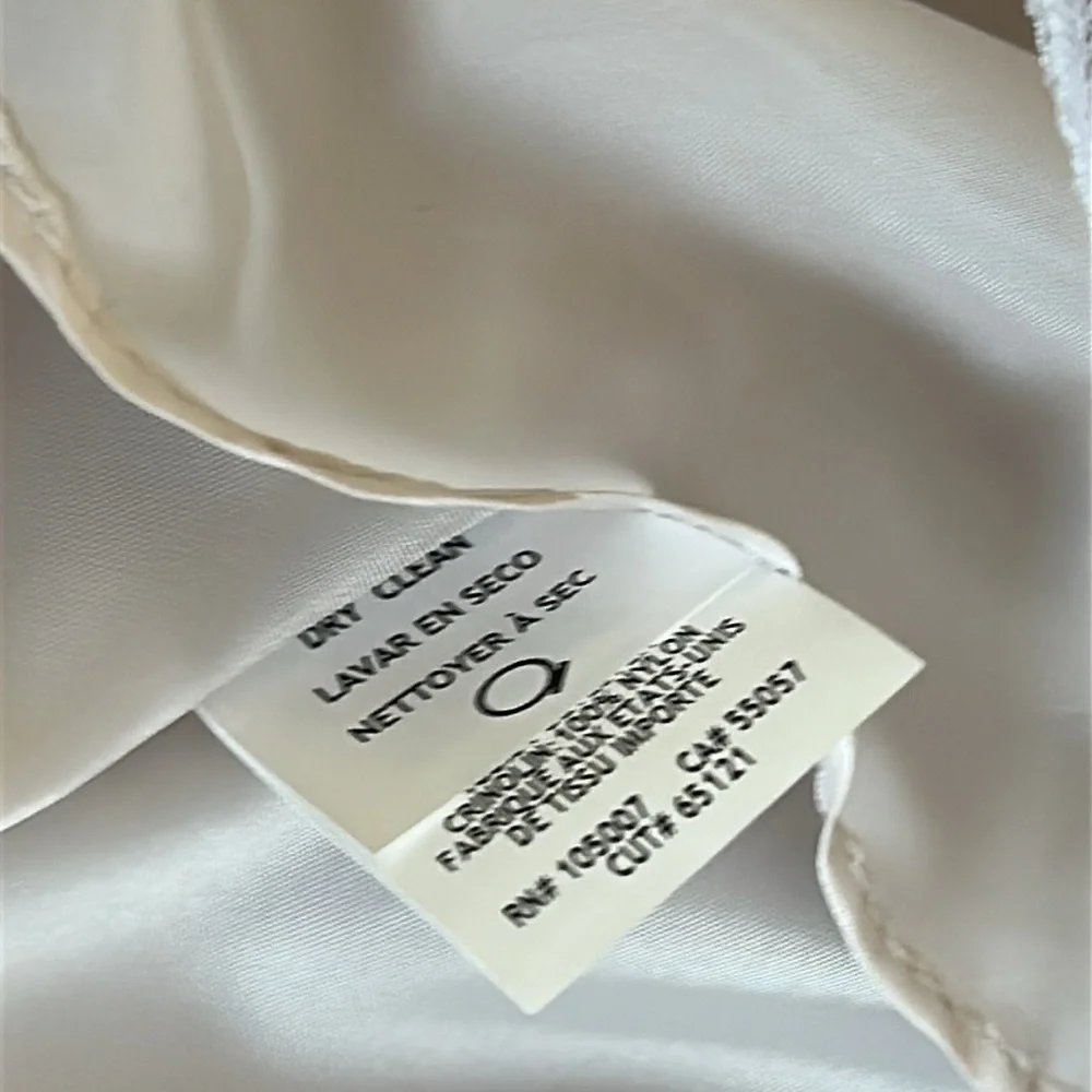 MARINA TulleElegant Cream Skirt